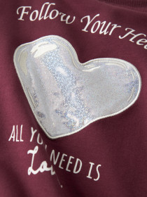 NAME IT Sweatshirt Sakkina Burgundy